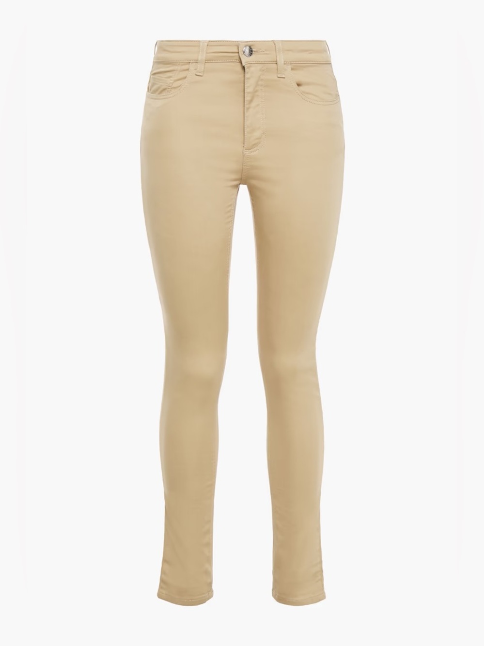 ACNE STUDIOS Mid-rise skinny jeans Beige Size 23W-32L Original Price $250